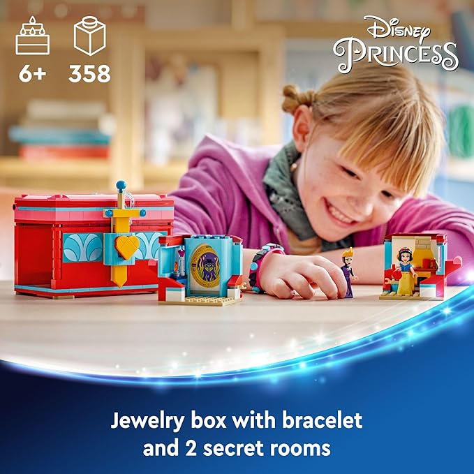 Buy Lego Disney Snow Whites Jewelry Box 43276 With 358pcs | Yallatoys.com