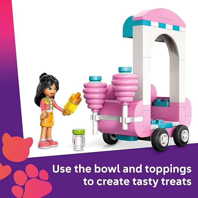 Buy Lego Friends Candyfloss Stand and Scooter 42643 with 110 pcs | Yallatoys.com