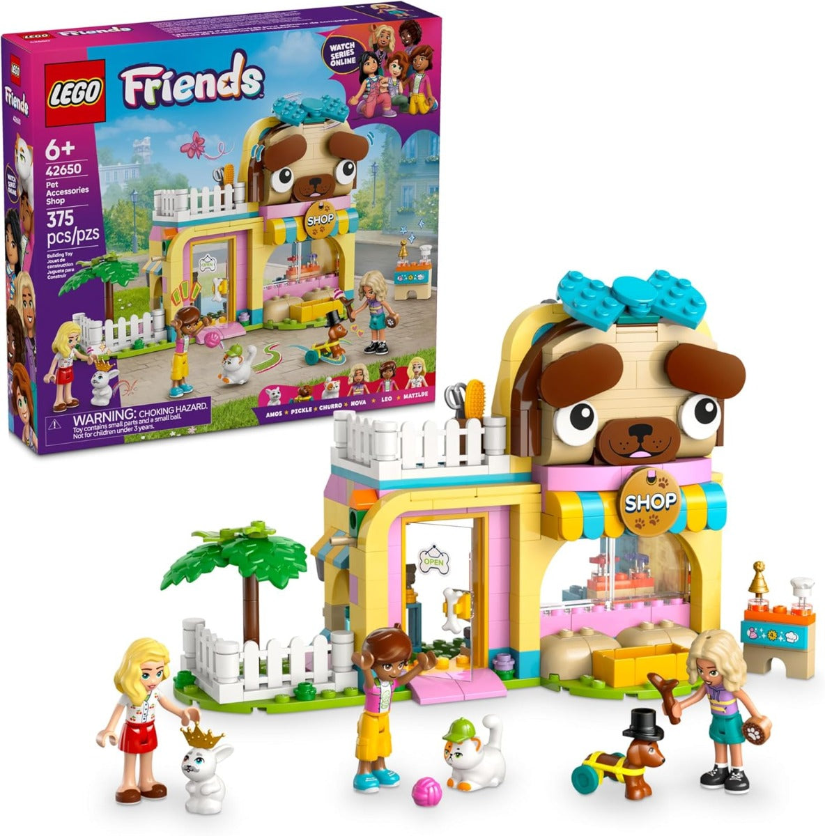 Buy Lego Pet Accessories Shop 42650 With 375pcs | Yallatoys.com