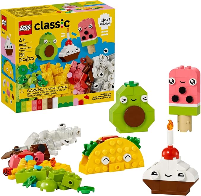 Buy Lego Classic Creative Food Friends Building Toy Set 11039 with 150 pcs | Yallatoys.com