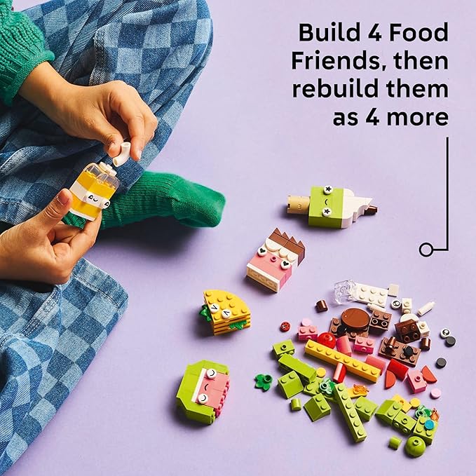 Buy Lego Classic Creative Food Friends Building Toy Set 11039 with 150 pcs | Yallatoys.com