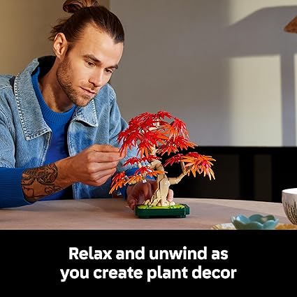 Buy Lego Botanicals Japanese Red Maple Bonsai Tree | Yallatoys.com