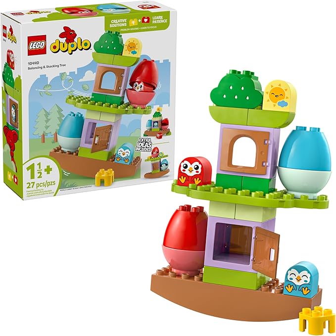 Buy Lego Duplo My First Balancing & Stacking Tree Building 10440 with 27 pcs | Yallatoys.com