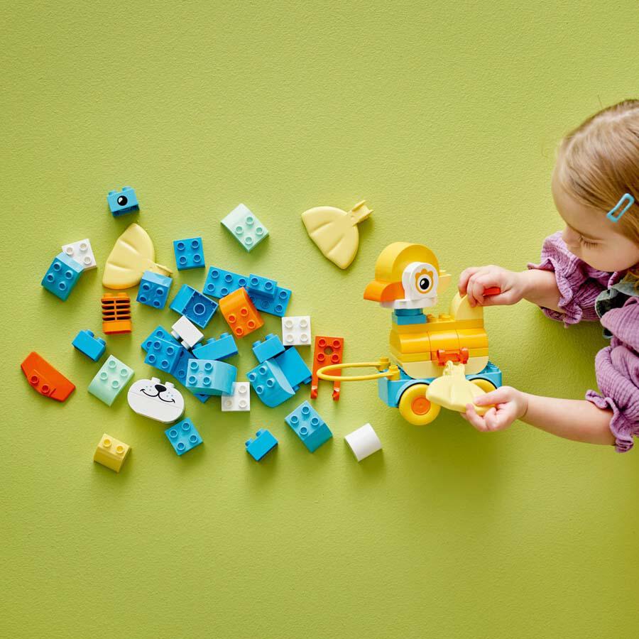 Buy Lego Duplo Town 3in1 Animals On Wheels  V29 | Yallatoys.com