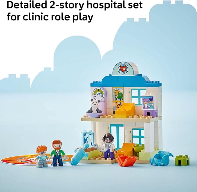 Buy Lego Duplo Town First Time Visit to the Doctor 10449 wuth 65 pcs | Yallatoys.com