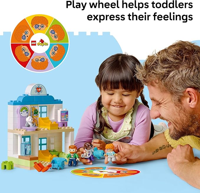 Buy Lego Duplo Town First Time Visit to the Doctor 10449 wuth 65 pcs | Yallatoys.com