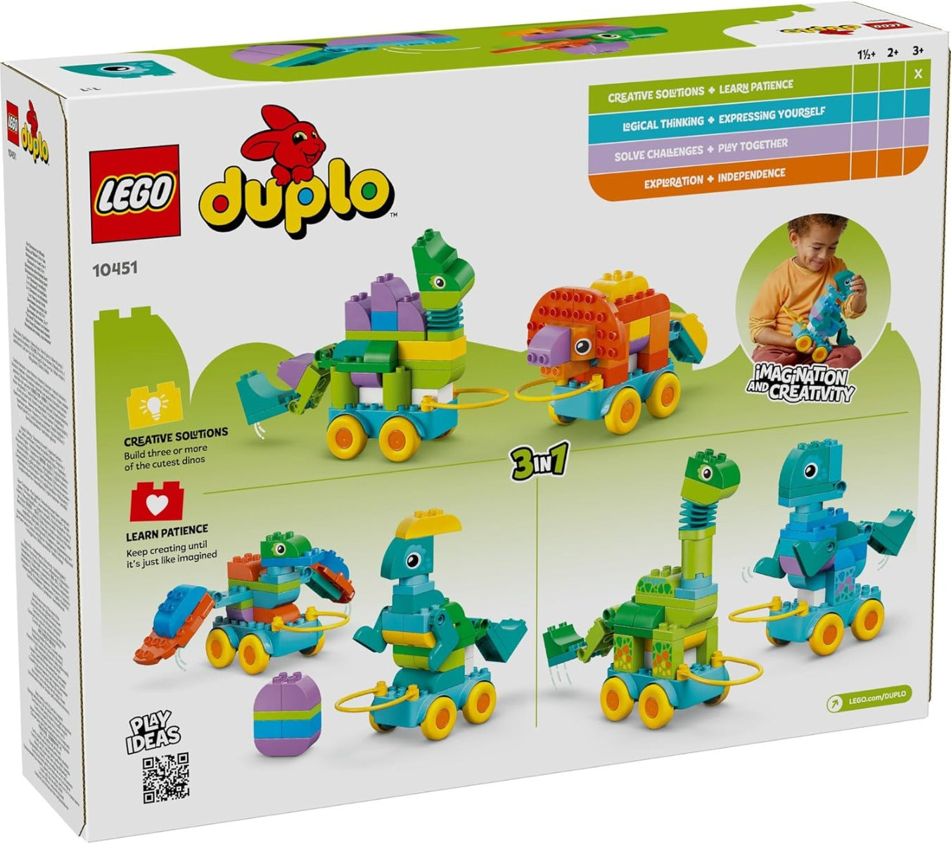 Buy Lego 3in1 Dinosaurs on Wheels V29 | Yallatoys.com