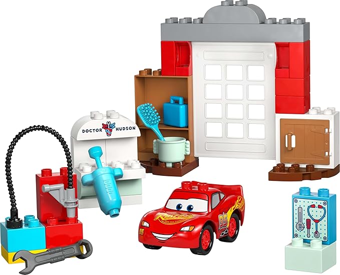 Buy Lego Duplo Disney and Pixar McQueens Visit to Docs Garage  | Yallatoys.com