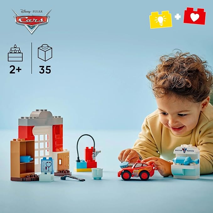 Buy Lego Duplo Disney and Pixar McQueens Visit to Docs Garage  | Yallatoys.com