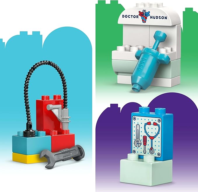 Buy Lego Duplo Disney and Pixar McQueens Visit to Docs Garage  | Yallatoys.com