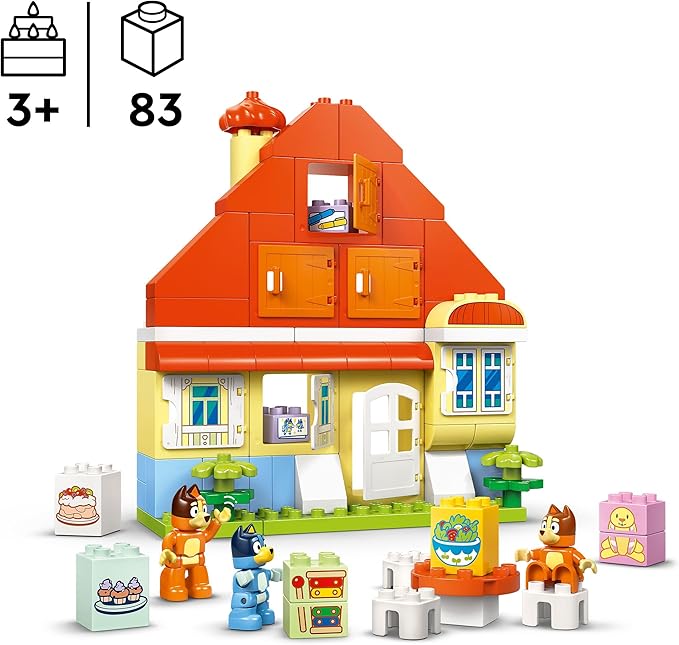 Buy Lego Duplo Blueys Family House with Memory Game | Yallatoys.com