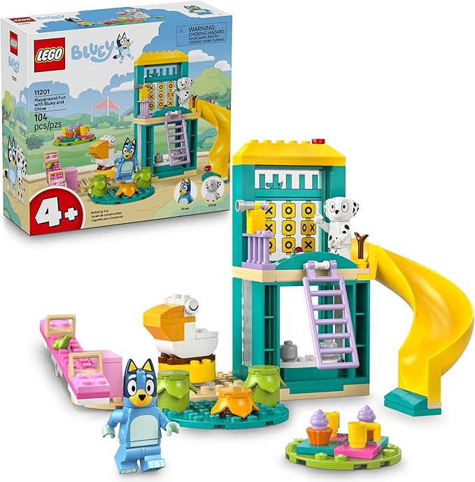 Buy Lego Bluey Playground Fun with Bluey and Chloe Sensory Building Blocks | Yallatoys.com