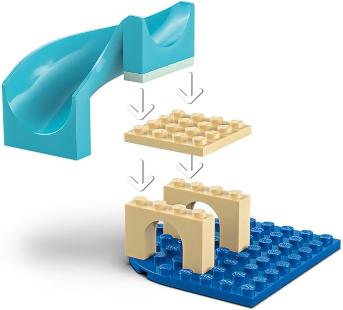 Buy Lego 11204 Gabby'S Dollhouse Mermaid Gabby'S Aquarium Adventure Toy 103Pcs | Yallatoys.com