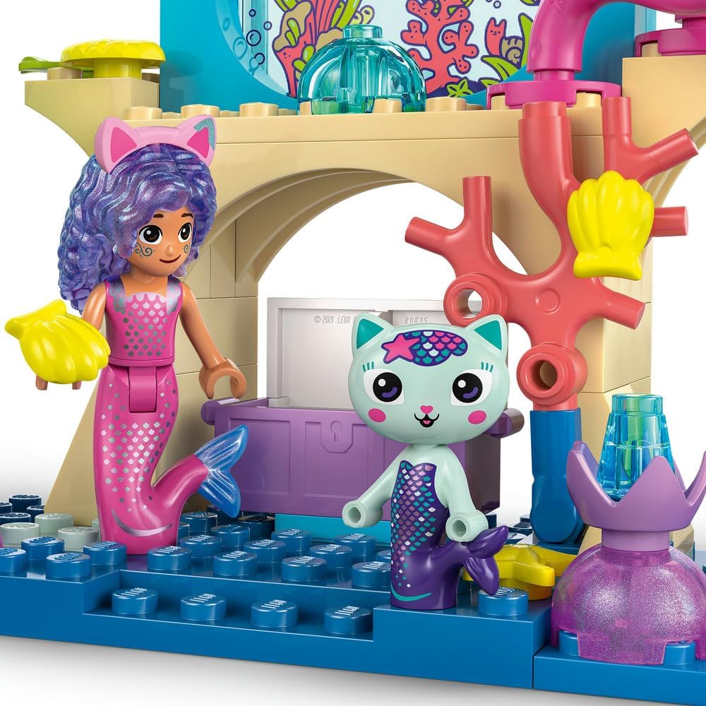 Buy Lego 11204 Gabby'S Dollhouse Mermaid Gabby'S Aquarium Adventure Toy 103Pcs | Yallatoys.com