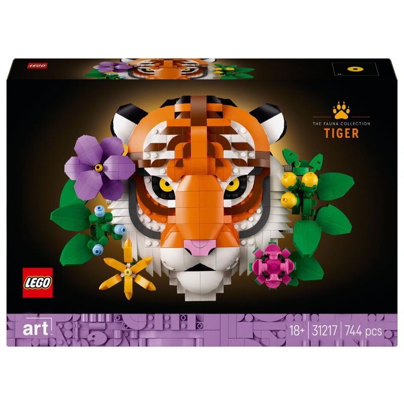 Buy Lego 31217 Art The Fauna Collection Tiger 403Pcs | Yallatoys.com