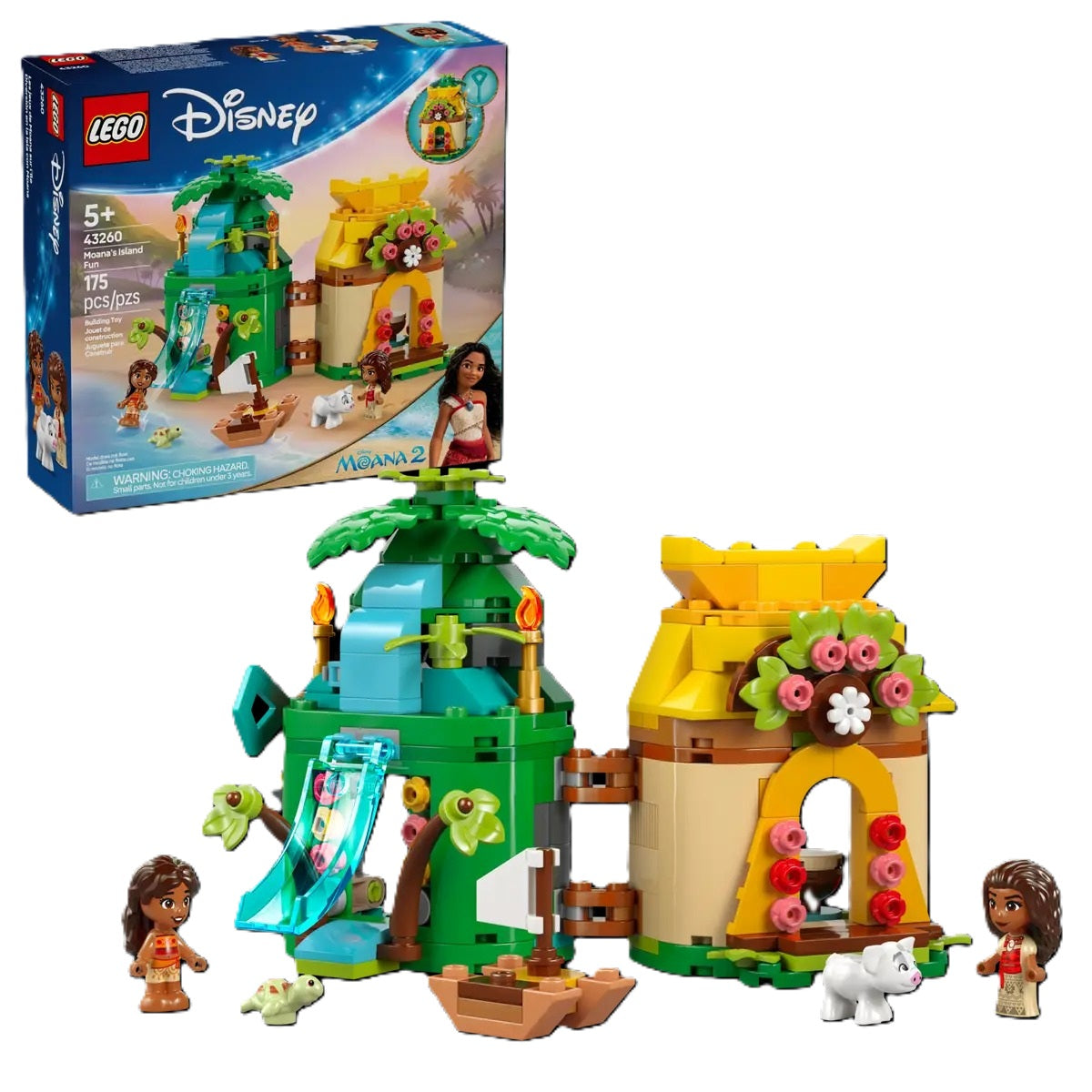 Buy Lego Disney Moanas Island Fun 43260 With 175pcs | Yallatoys.com