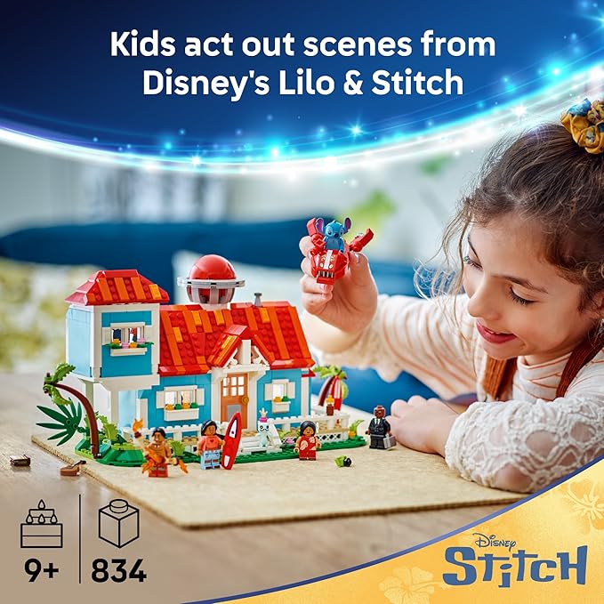 Buy Lego Lilo and Stitch Beach House | Yallatoys.com