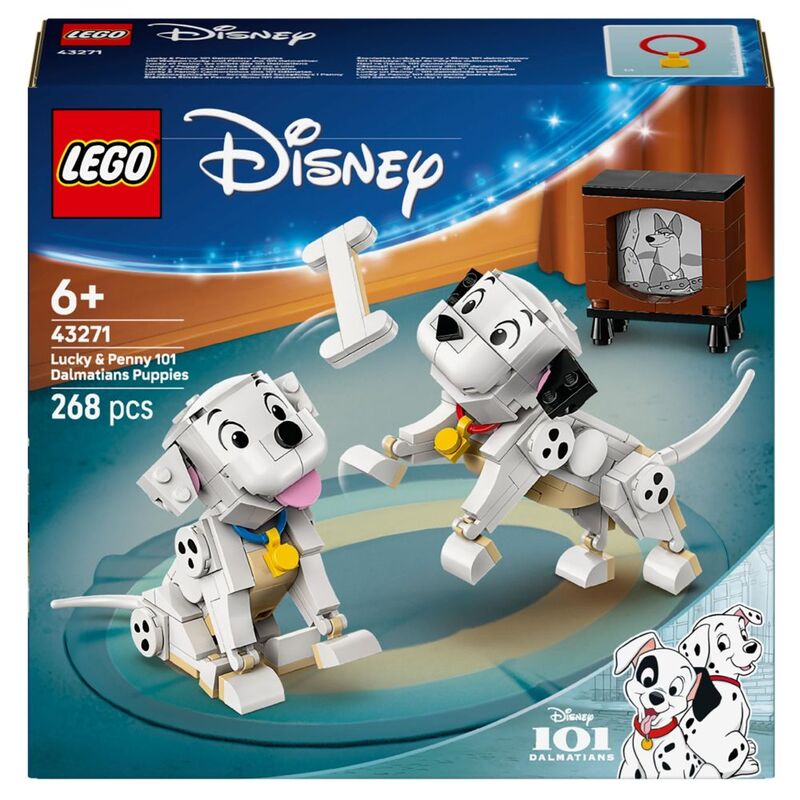 Buy Lego Disney Lucky And Penny 101 Dalmatians Puppies Building Toy | Yallatoys.com
