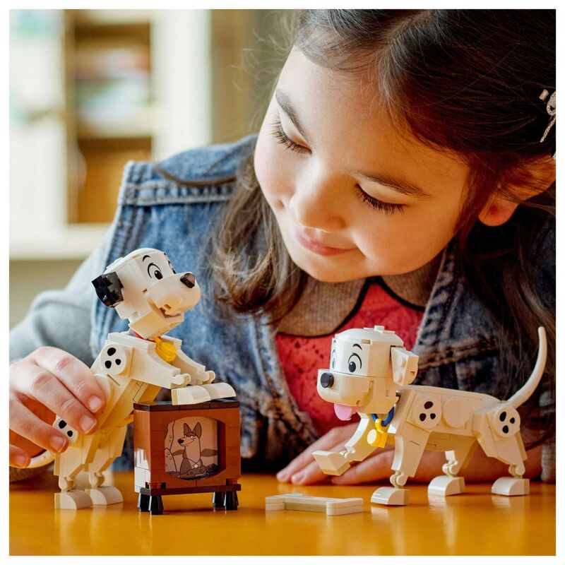 Buy Lego Disney Lucky And Penny 101 Dalmatians Puppies Building Toy | Yallatoys.com