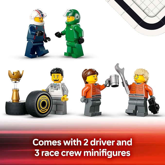 Buy Lego City F1 Truck with RB20 & AMR24 F1 Car 60445 with 1086 pcs | Yallatoys.com