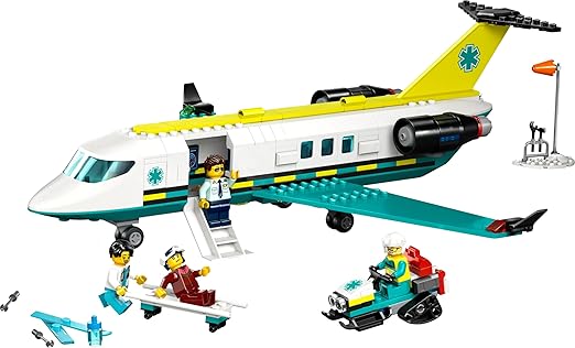 Buy Lego City Emergency Air Ambulance Airplane Toy V29 | Yallatoys.com
