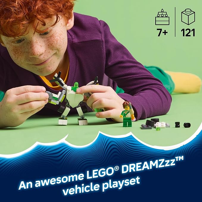 Buy Lego DREAMZzz Z-Blobs Robot and Vehicle Adventures Mech Toys 71487 with 121pcs | Yallatoys.com