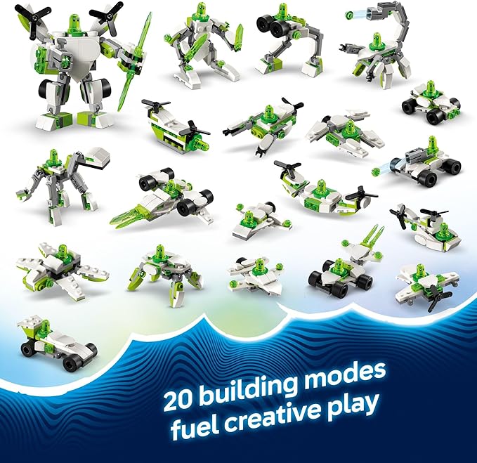 Buy Lego DREAMZzz Z-Blobs Robot and Vehicle Adventures Mech Toys 71487 with 121pcs | Yallatoys.com
