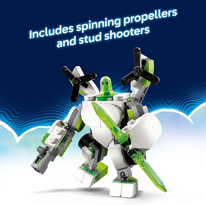 Buy Lego DREAMZzz Z-Blobs Robot and Vehicle Adventures Mech Toys 71487 with 121pcs | Yallatoys.com