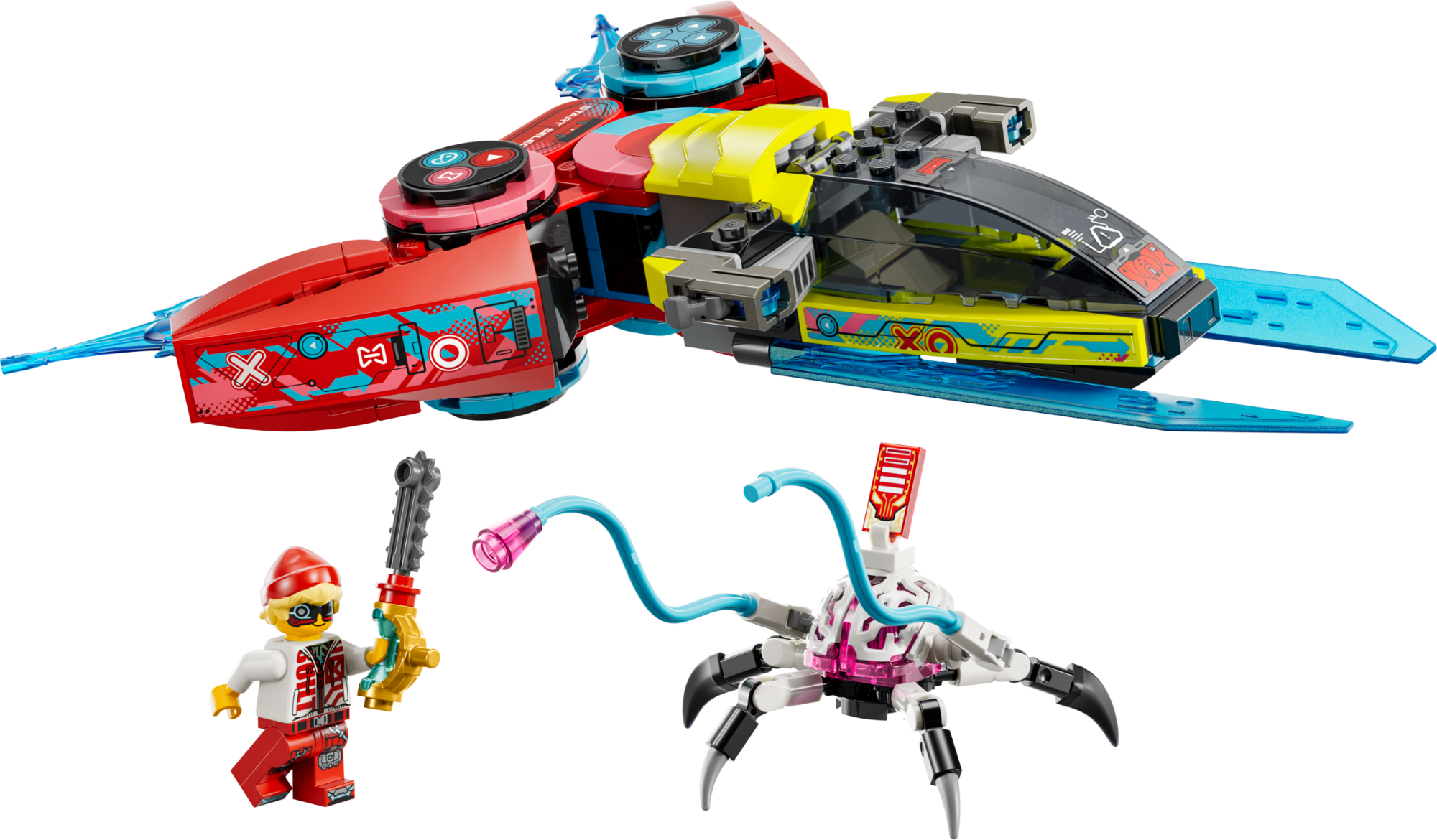 Buy Lego DREAMZzz CooperÕs Gaming Controller Jet Video Game  71489 with 266 pcs | Yallatoys.com
