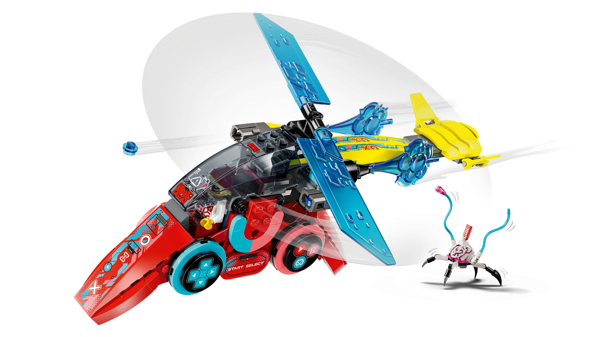 Buy Lego DREAMZzz CooperÕs Gaming Controller Jet Video Game  71489 with 266 pcs | Yallatoys.com