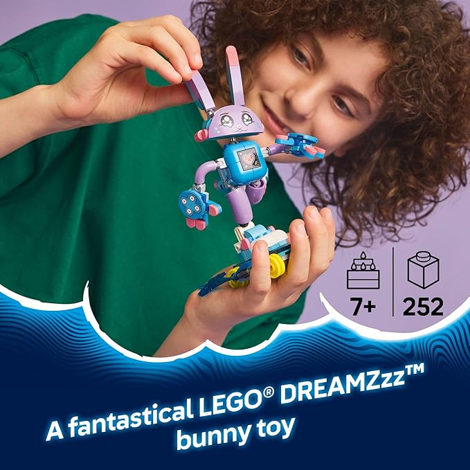 Buy Lego DREAMZzz Izzie and Bunchurro The Gaming Bunny 71490 with 252 pcs | Yallatoys.com