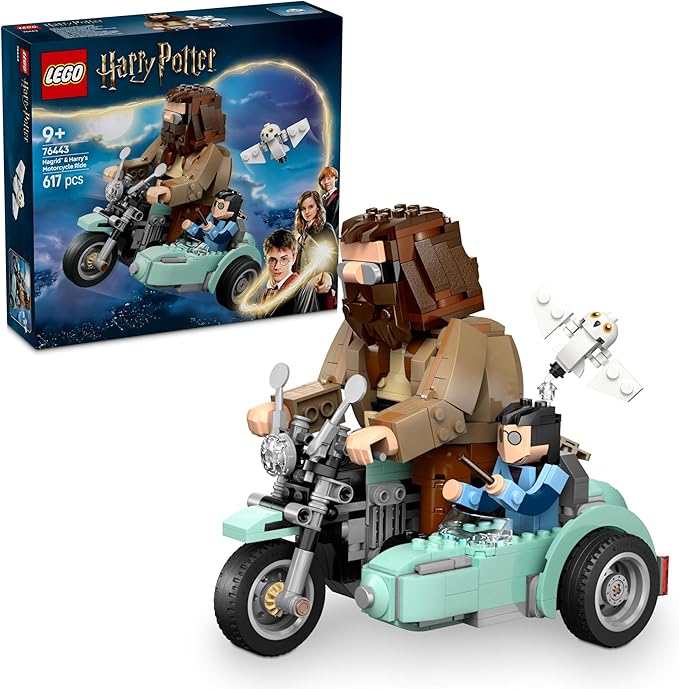 Buy Lego 76443 Harry Potter Hagrid & Harry’S Motorcycle Ride 617Pcs | Yallatoys.com