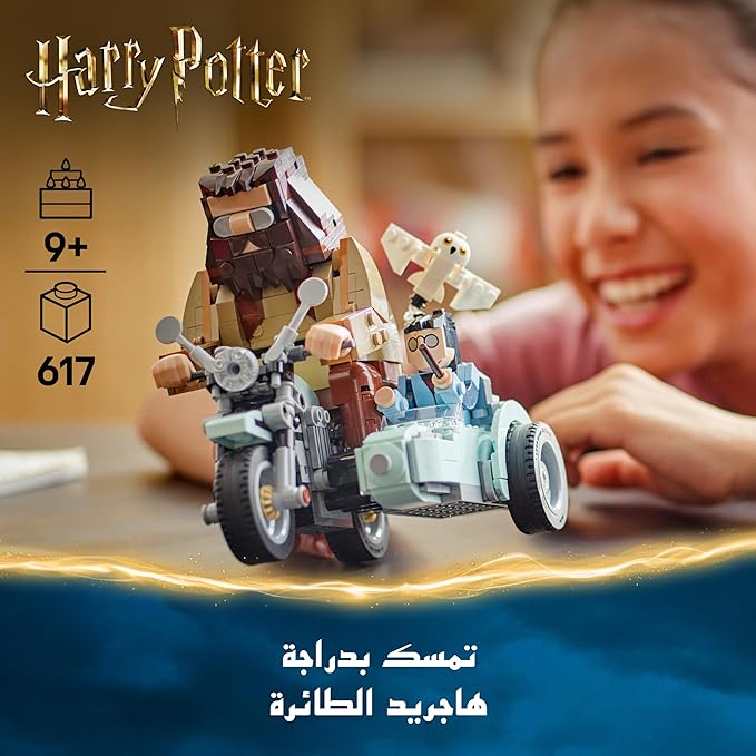 Buy Lego 76443 Harry Potter Hagrid & Harry’S Motorcycle Ride 617Pcs | Yallatoys.com
