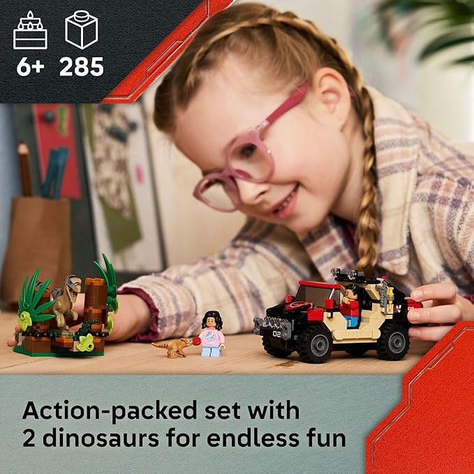 Buy Lego Jurassic World Raptor Off Road Escape Dinosaur | Yallatoys.com