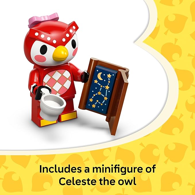 Buy Lego Animal Crossing Stargazing with Celeste Building Kit 77053 78 pcs | Yallatoys.com