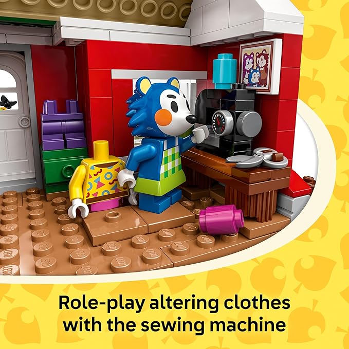 Buy Lego Animal Crossing Able Sisters Clothing Shop Role-Play Building Kit 77055 with 322 pcs | Yallatoys.com