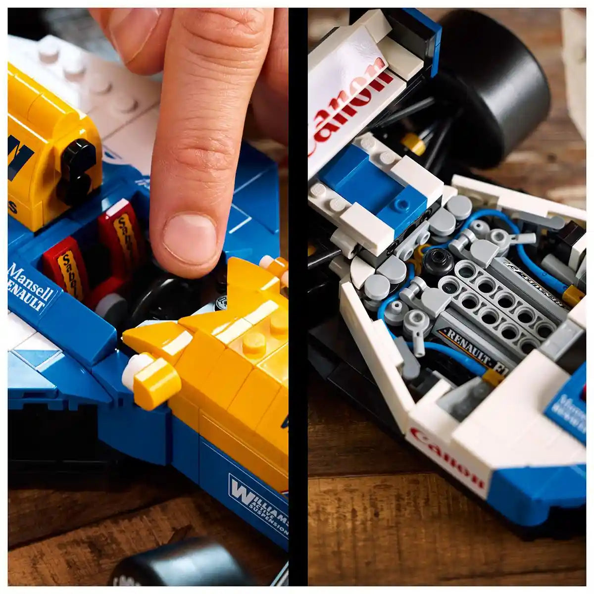 Buy Lego Icons Williams Racing FW14B And Nigel Mansell 10353 | Yallatoys.com