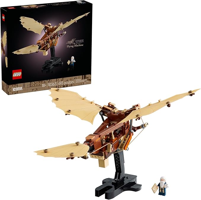 Buy Lego Icons Leonardo da VinciÕs Flying Machine 10363 493 pcs | Yallatoys.com