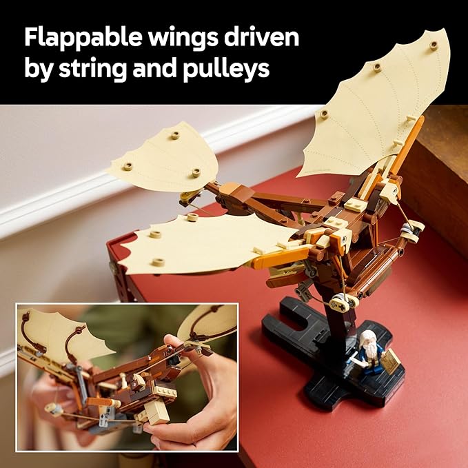 Buy Lego Icons Leonardo da VinciÕs Flying Machine 10363 493 pcs | Yallatoys.com