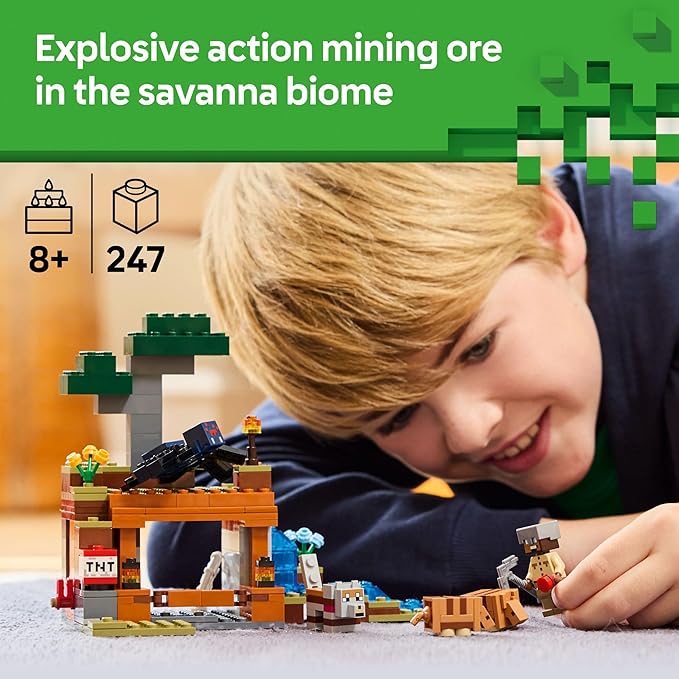 Buy Lego Minecraft The Armadillo Mine Expedition 21269 with 247 pcs | Yallatoys.com