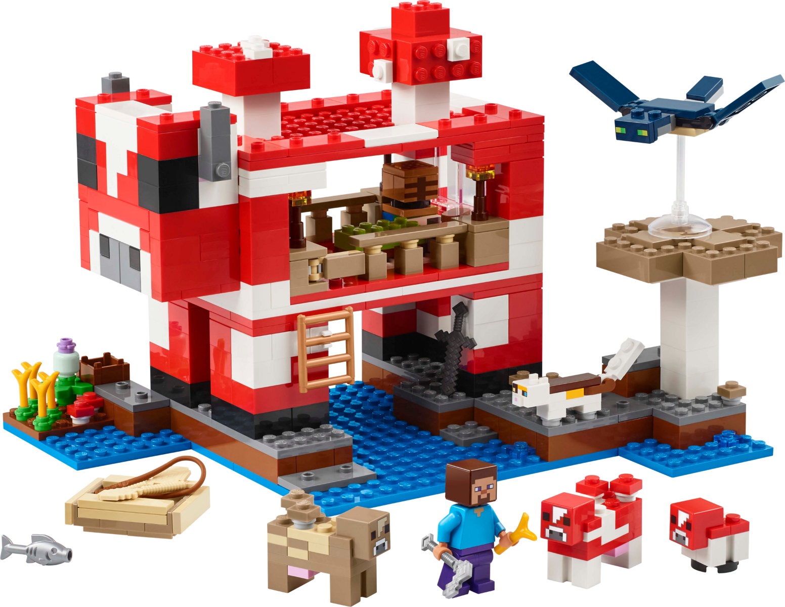 Buy Lego The Mooshroom House 21270 with 500 pcs | Yallatoys.com