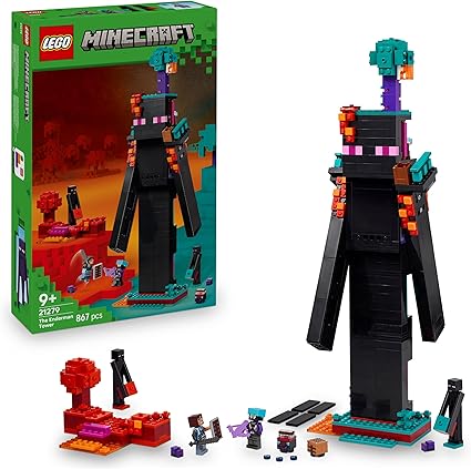 Buy Lego Minecraft 2in1 The Enderman Tower V29 | Yallatoys.com