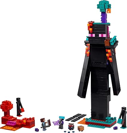 Buy Lego Minecraft 2in1 The Enderman Tower V29 | Yallatoys.com
