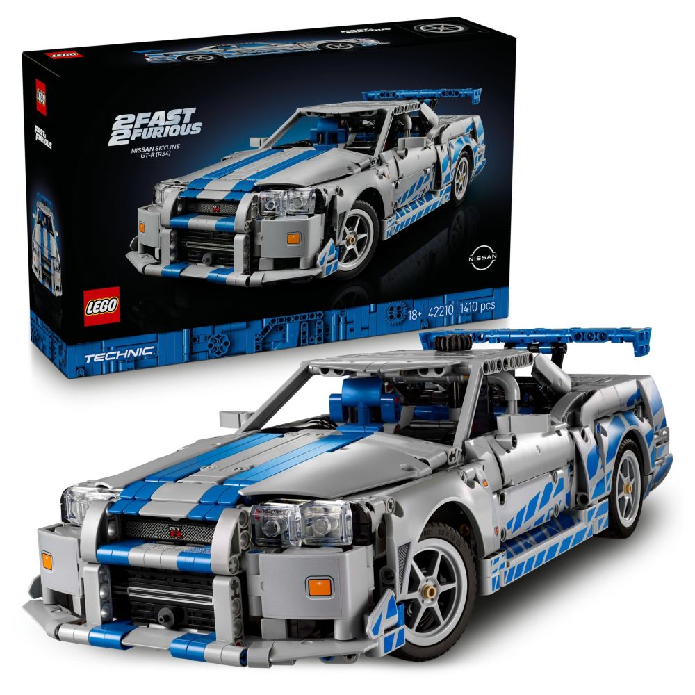 Buy Lego Technic 2 Fast 2 Furious Nissan Skyline Gt R Car Model Kit V29 | Yallatoys.com