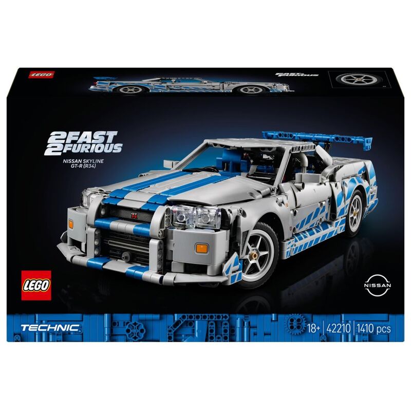 Buy Lego Technic 2 Fast 2 Furious Nissan Skyline Gt R Car Model Kit V29 | Yallatoys.com