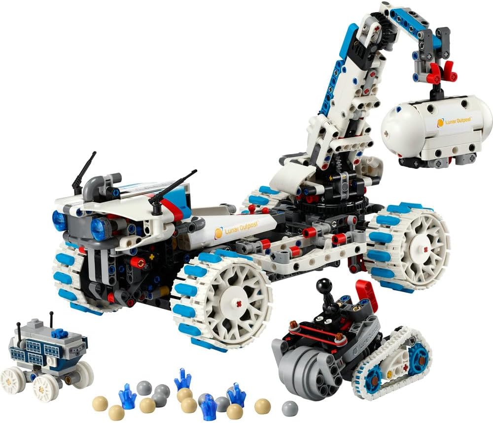 Buy Lego 42211 Technic Lunar Outpost Moon Rover Space Vehicle 1082Pcs | Yallatoys.com
