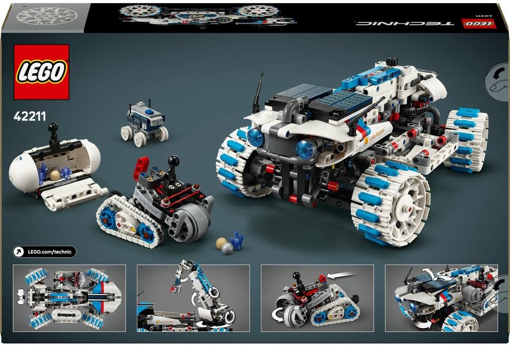 Buy Lego 42211 Technic Lunar Outpost Moon Rover Space Vehicle 1082Pcs | Yallatoys.com