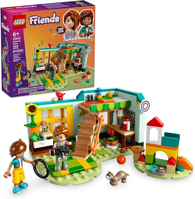 Buy Lego Friends AutumnÕs Room Pretend-Play Toy Building Set 42646 with 222pcs | Yallatoys.com