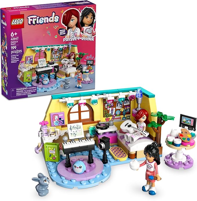Buy Lego Friends Paisley's Room Building Toy42647 with 199 pcs | Yallatoys.com