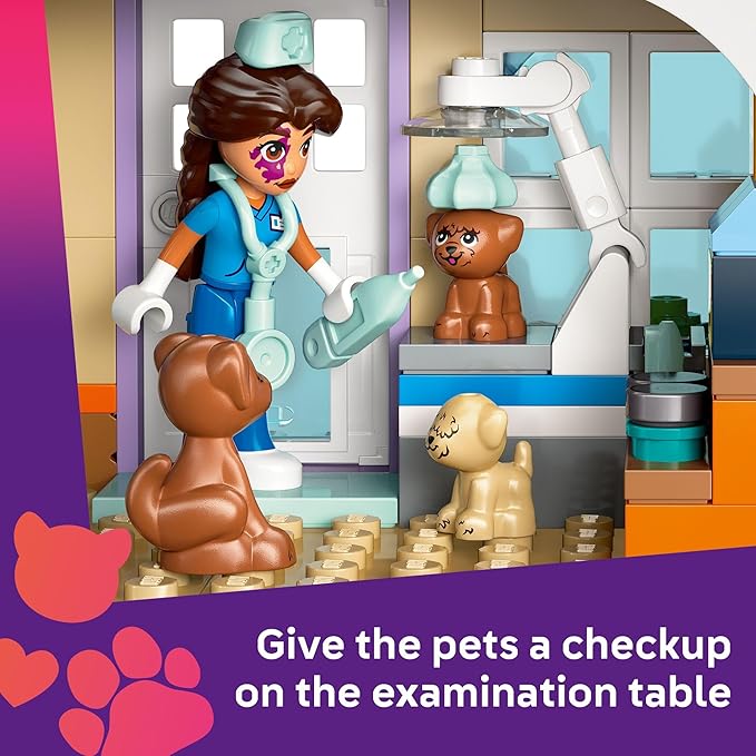 Buy Lego Friends Horse and Pet Vet Clinic 42651 with 428 pcs | Yallatoys.com